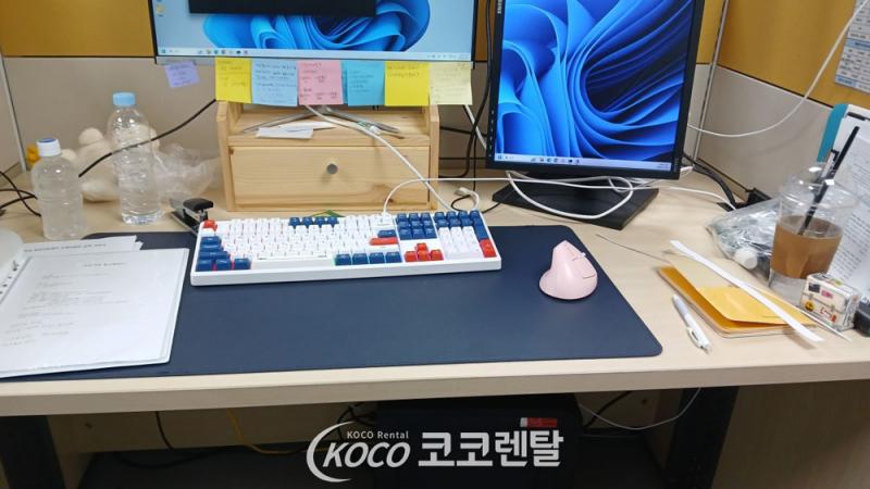 코코렌탈 인천 미추홀점 [ 유유기지 제물포구 ] 컴퓨터 & 24인치 모니터 렌탈 설치