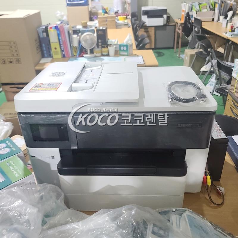 코코렌탈 서울 성동·강남·강북점 - hp7740 프린터 2대 렌탈