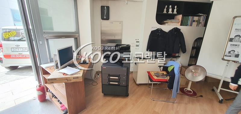 코코렌탈 울산 남구점 - 교세라 A3흑백레이저복합기 렌탈 설치
