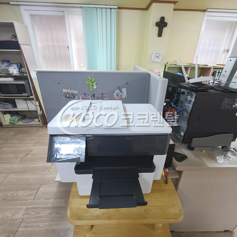 코코렌탈 서울 성동·송파·강북점 - 종교사단법인 HP7740 복합기 렌탈
