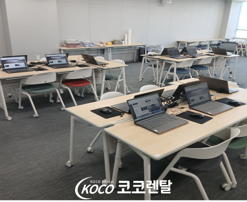 코코렌탈 인천 동구점 [ 한국고용노동교육원 ] 레노버 AMD 라이젠 5 5626U 노트북 렌탈 설치