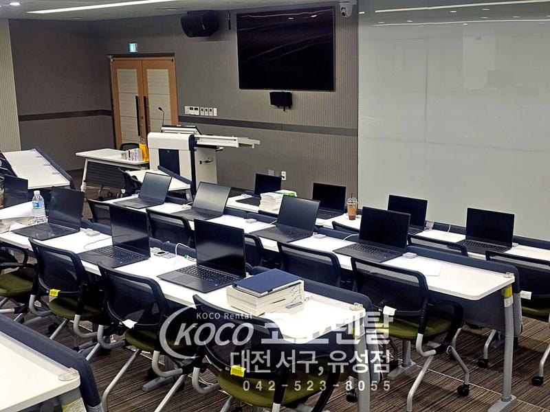 코코렌탈 대전 서구·유성점 [ 한국남부발전 ] 신입사원 AI 교육용 노트북 렌탈 설치