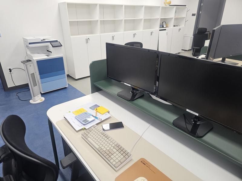 코코렌탈 경기 구리점 [ 제약 도매 회사 ] 컬러 레이저 복합기 SL-X5230NR 렌탈 설치