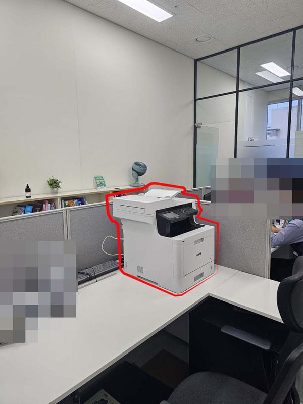 코코렌탈 서울 영등포점 [ 세무회계 사무실 ] 컬러 레이저 복합기 브라더 MFC-8900CDW 렌탈 설치