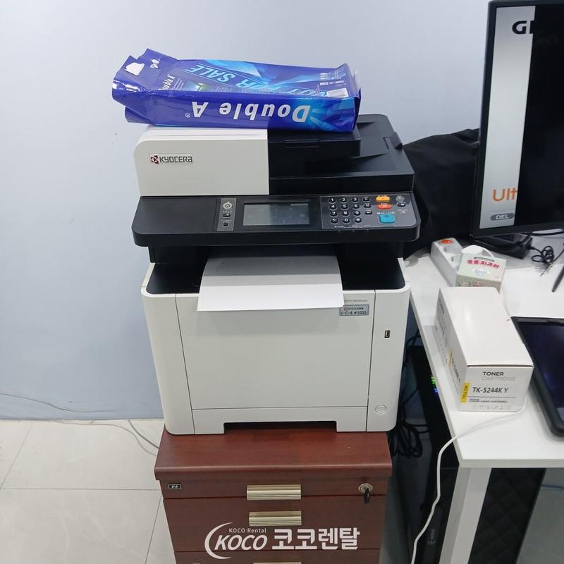 코코렌탈 인천 미추홀점 [ 가천대학교 - 동작기반검증센터 ] 컬러 레이저 복합기 교세라 ECOSYS M5526cdn 렌탈 설치