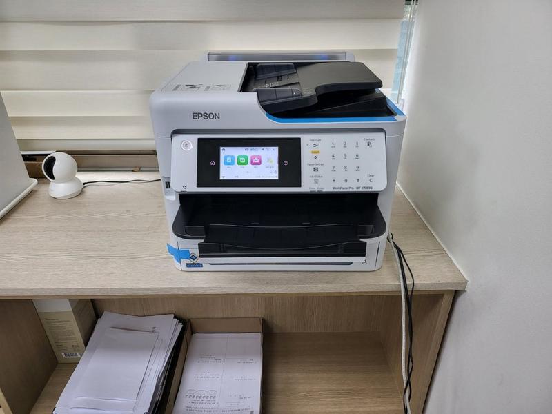 코코렌탈 경남 양산점 [ 공부방 ] 컬러 잉크젯 복합기 엡손 WF-C5890 렌탈 설