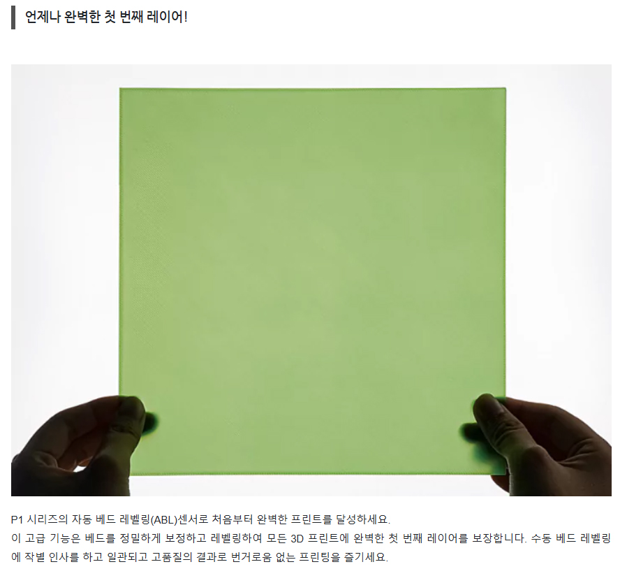 Bambu Lab P1S 뱀부랩 3D프린터 국내 (글로벌판)